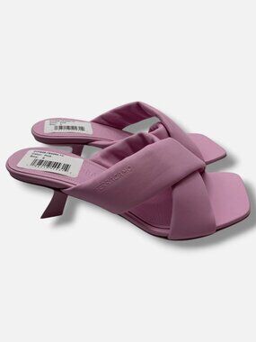 Ferragamo Womens' Pink Aldura Heel Sandals Shoe Size 8